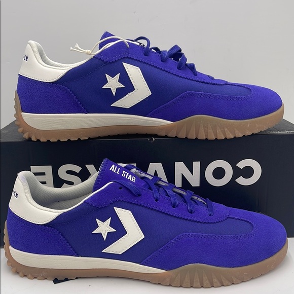 Converse Men’s Sneakers A13358CRUN STAR TRAINER OX NIGHT INDIGO/EGRET/WHITE